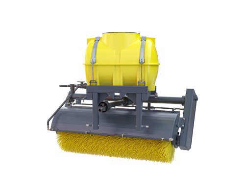 Щетка коммунальная МТЗ-320, Т-25, 30, LOVOL-354, 504 с баком для воды (250л) С/О САЛЬСК