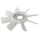 Вентилятор Д-240, 243, 245 пластик (8 лопастей) РАДИОВОЛНА