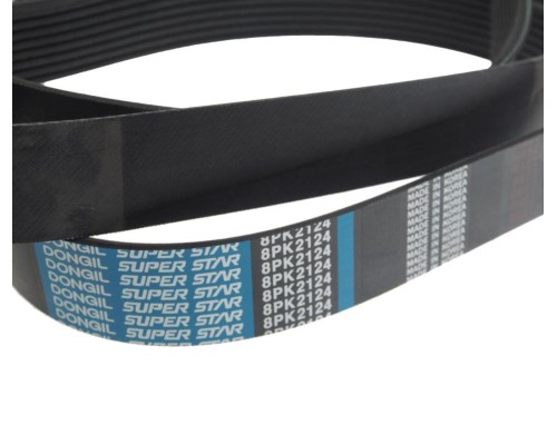 Ремень приводной поликлиновой 8PK2124 JAC N75, N120 КАМАЗ Компас-9/12 (ISF 3.8) DONGIL