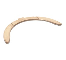 Полукольцо опорное коленвала КАМАЗ бронза ДЗВ