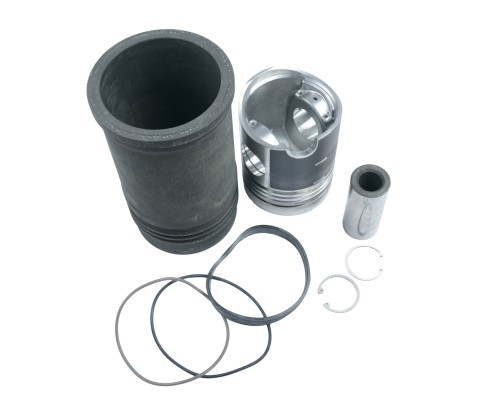 Гильза с поршнем ЯМЗ-238Б (гильза,  поршень,  кольца упл. и ст.,  п/п,  п/кольца) АВТОДИЗЕЛЬ