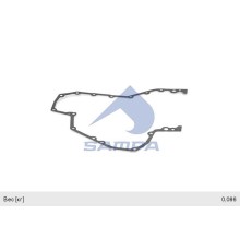 Прокладка КАМАЗ-5490 MAN MERCEDES крышки двигателя задней SAMPA