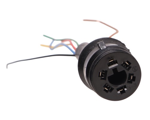 Разъем МАЗ, ГАЗ, УАЗ фонаря заднего гнездовой L=170мм (байонет) АТК