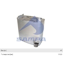 Глушитель MAN TGA SAMPA