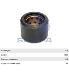 Ролик BPW тормозной колодки SAMPA