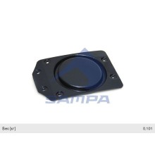 Крышка фары SCANIA R series левой SAMPA