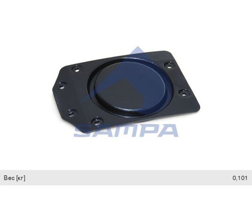 Крышка фары SCANIA R series левой SAMPA