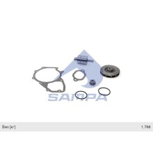 Ремкомплект MERCEDES O307 (73-89) насоса водяного (вал,  прокладка,  подшипник) SAMPA