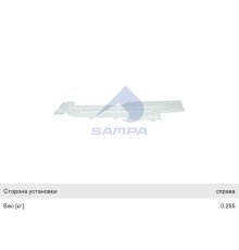 Кронштейн VOLVO FM9, FM12 крепления фары правой SAMPA