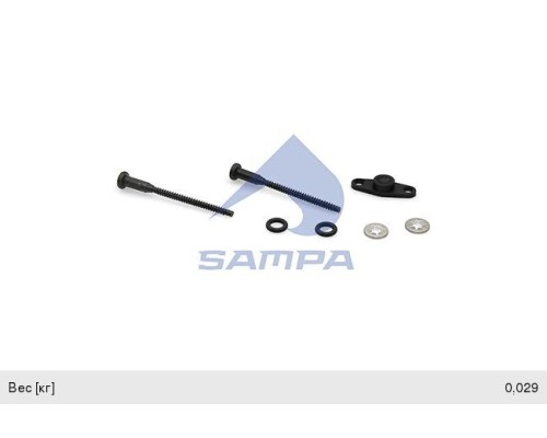 Болт VOLVO FM10, 12 регулировки фары (2шт.) SAMPA