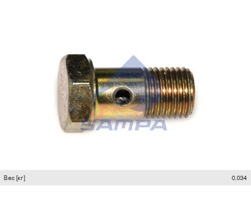Болт MAN системы топливной (M14x1.5x26) SAMPA