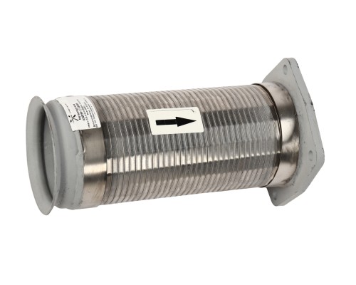 Металлорукав УРАЛ с фланцами d=110мм L=286мм (нержавеющая сталь 304) ГС