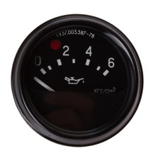 Указатель давления ГАЗ-3307, УАЗ, ЗИЛ (от 0 до 6кг/см2) AVTOPRIBOR