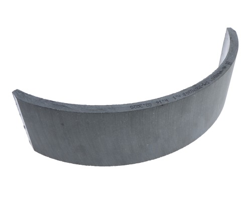 Накладка тормозной колодки УРАЛ стояночного тормоза Wшир.=70мм;Lдуги=297мм;hтолщ.=9мм FRITEX