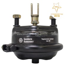 Камера тормоза ЗИЛ, КАМАЗ тип 20 переднего без чехла БЕЛАК