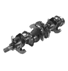 Вал коленчатый МТЗ под 2-шпонки, шлиц (7 отверстий) ММЗ