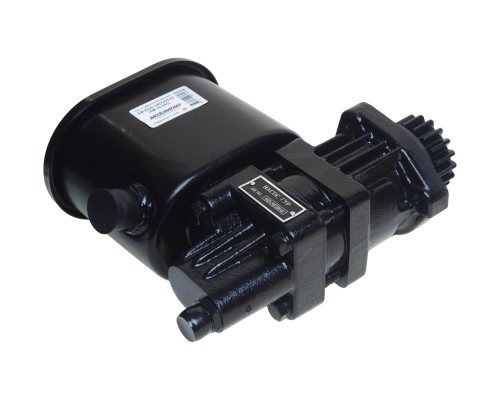 Насос гидроусилителя КАМАЗ-6520 в сборе с торцевым штуцером шланга слива 16МПа 1.5л АВТОМАГНАТ