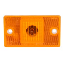 Фонарь габаритный оранжевый полуприцепа (24V,  65х115 мм) РУДЕНСК