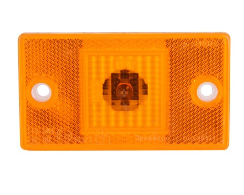 Фонарь габаритный оранжевый полуприцепа (24V,  65х115 мм) РУДЕНСК