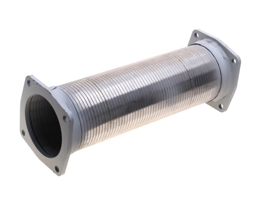 Металлорукав УРАЛ с фланцами d=110мм L=395мм (нержавеющая сталь 304) ГС