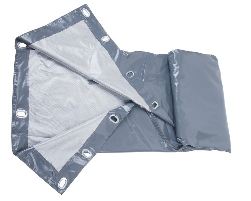 Тент ГАЗ-33023-10 Фермер В(1.26)хШ(2.07)хД(2.42) 8 люверсов Н/О (серый) АВТОПЛАСТ