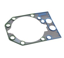 Прокладка головки блока ЯМЗ-840, ТМЗ-8421, 8424 металл фторсиликон Н/О АВТОДИЗЕЛЬ