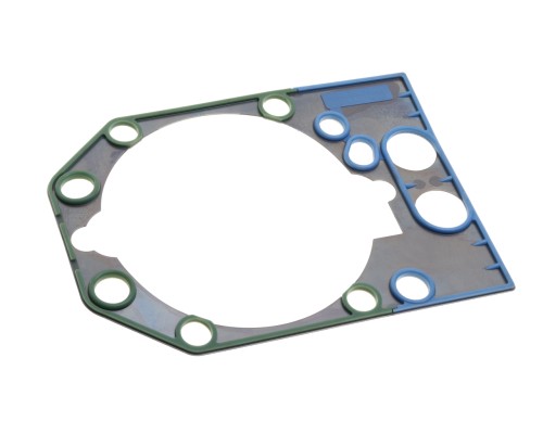 Прокладка головки блока ЯМЗ-840, ТМЗ-8421, 8424 металл фторсиликон Н/О АВТОДИЗЕЛЬ