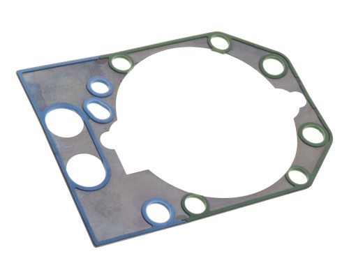 Прокладка головки блока ЯМЗ-840, ТМЗ-8421, 8424 металл фторсиликон Н/О АВТОДИЗЕЛЬ