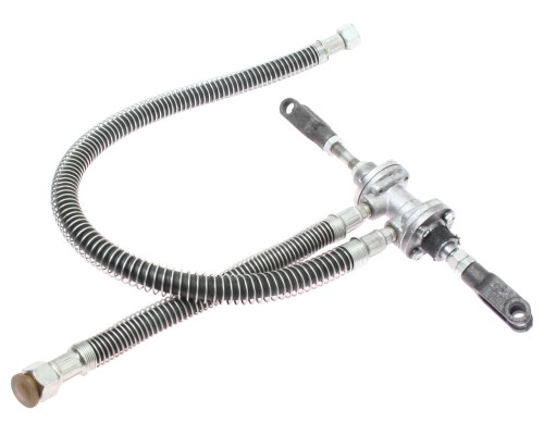 Клапан МАЗ включения привода сцепления со шлангами 250мм БААЗ