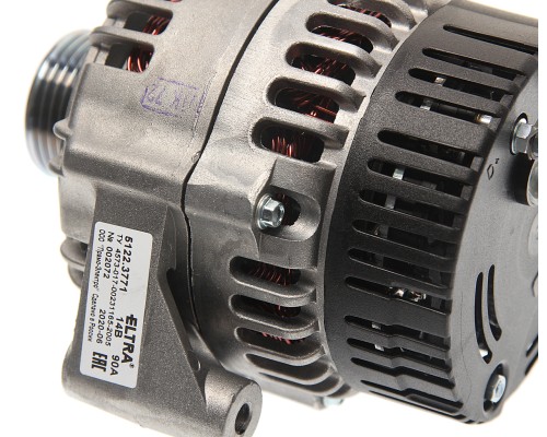 Генератор ГАЗ-31029, 3110, 3302, УАЗ дв.ЗМЗ-405, 406, 409 14В 90А ELTRA