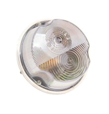 Указатель поворота КАМАЗ, МАЗ передний белый 24V металл ОСВАР