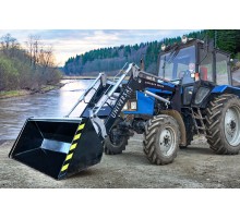 Погрузчик МТЗ-80, 82, 892 навесной фронтальный г/п 1000кг (БРС РО EURO) БОЛЬШАЯ ЗЕМЛЯ