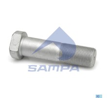 Шпилька колеса КАМАЗ-5490 MAN MERCEDES Actros (97-02) (M22х1.5х85) SAMPA