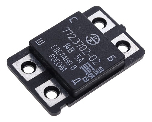 Реле регулятор напряжения ГАЗ, ПАЗ генератора 1631.3701-02, 4202-1.3771 14В ЭМИ