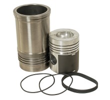 Гильза с поршнем ЯМЗ-236, 238 без колец поршневых АВТОДИЗЕЛЬ