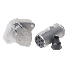 Разъем электрический прицепа ISO 1185 Type N 7-полюсный комплект