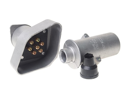 Разъем электрический прицепа ISO 1185 Type N 7-полюсный комплект