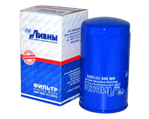 Фильтр масляный SITRAK HOWO дв.WD615, WP10, D10 Ливны