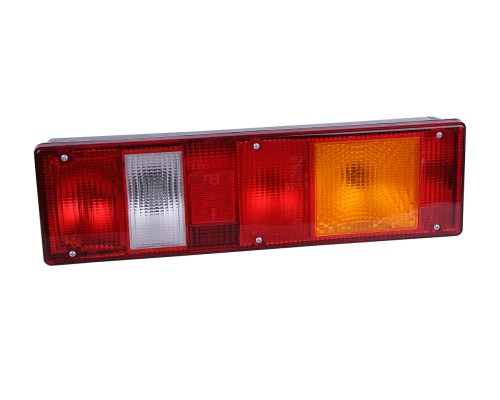 Фонарь задний КАМАЗ, МАЗ, УРАЛ правый с добавочным указателем байонетный разъем (по центру) РУДЕНСК