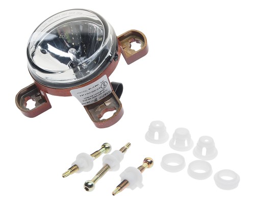 Фара дальнего света МАЗ, НЕФАЗ, ПАЗ, МТЗ, ПТЗ, УРАЛ, КАМАЗ Компас 24V РУДЕНСК