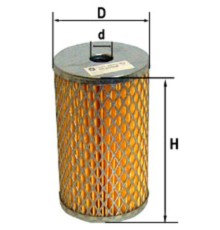Элемент фильтрующий ГАЗ-53 масляный металл DIFA