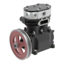 Компрессор МАЗ, УРАЛ дв.ЯМЗ, ММЗ (2 цилиндровый) жид.охлаж.шкив 172мм 270л/мин. SORL