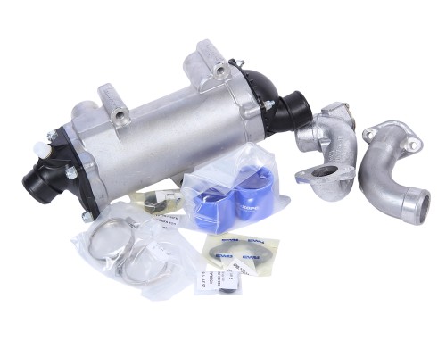 Теплообменник ЯМЗ-236НЕ/БЕ, 65654 жидкостно-масляный Н/О УРАЛ(с р/к для установки) АВТОДИЗЕЛЬ