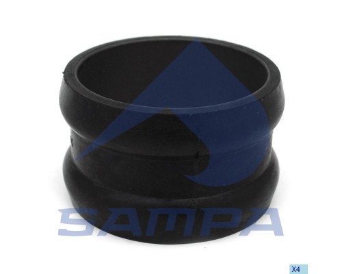 Патрубок MERCEDES Actros, Axor, Atego 2 системы охлаждения SAMPA