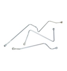 Трубка топливная КАМАЗ-ЕВРО-2 низкого давления 3шт. (стандарт) ТМК