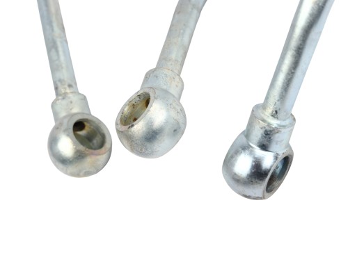 Трубка топливная КАМАЗ-ЕВРО-2 низкого давления 3шт. (стандарт) ТМК