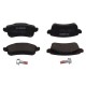 Колодки тормозные RENAULT Megane (15-) задние (4шт.), 0986494723, BOSCH