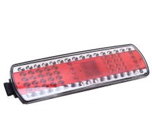 Фонарь задний КАМАЗ-5490, МАЗ левый светодиодный с разъемом и габаритным огнем РУДЕНСК