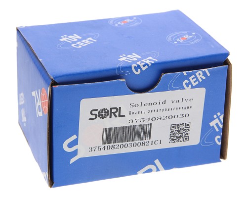Клапан электромагнитный КАМАЗ, МАЗ, УРАЛ 24V КЭМ-10 в сборе SORL