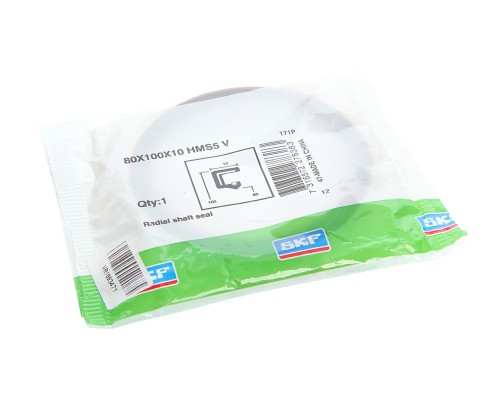 Сальник коленвала MMZ-3LD задний 80х100х10 ММЗ